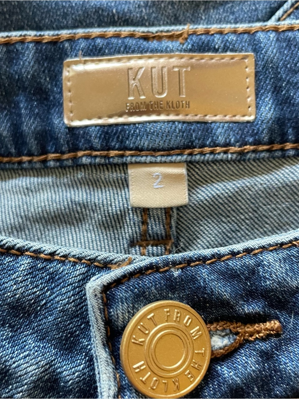KUT‎ From The Kloth Ashley Slouchy Barrel Jeans Size 2 High Rise - Picture 8 of 11
